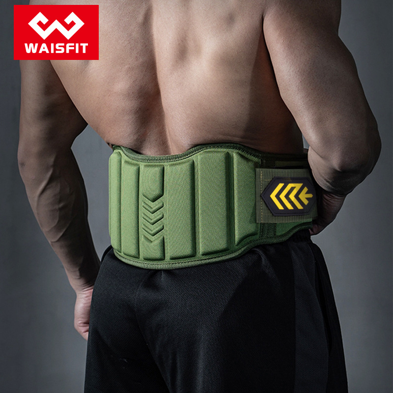 Special Equipment for Fitness, Squat and Deadlift Belt, Comfortable Weight-Bearing Sports Waist Support, Sports Men's Powerlifting Training