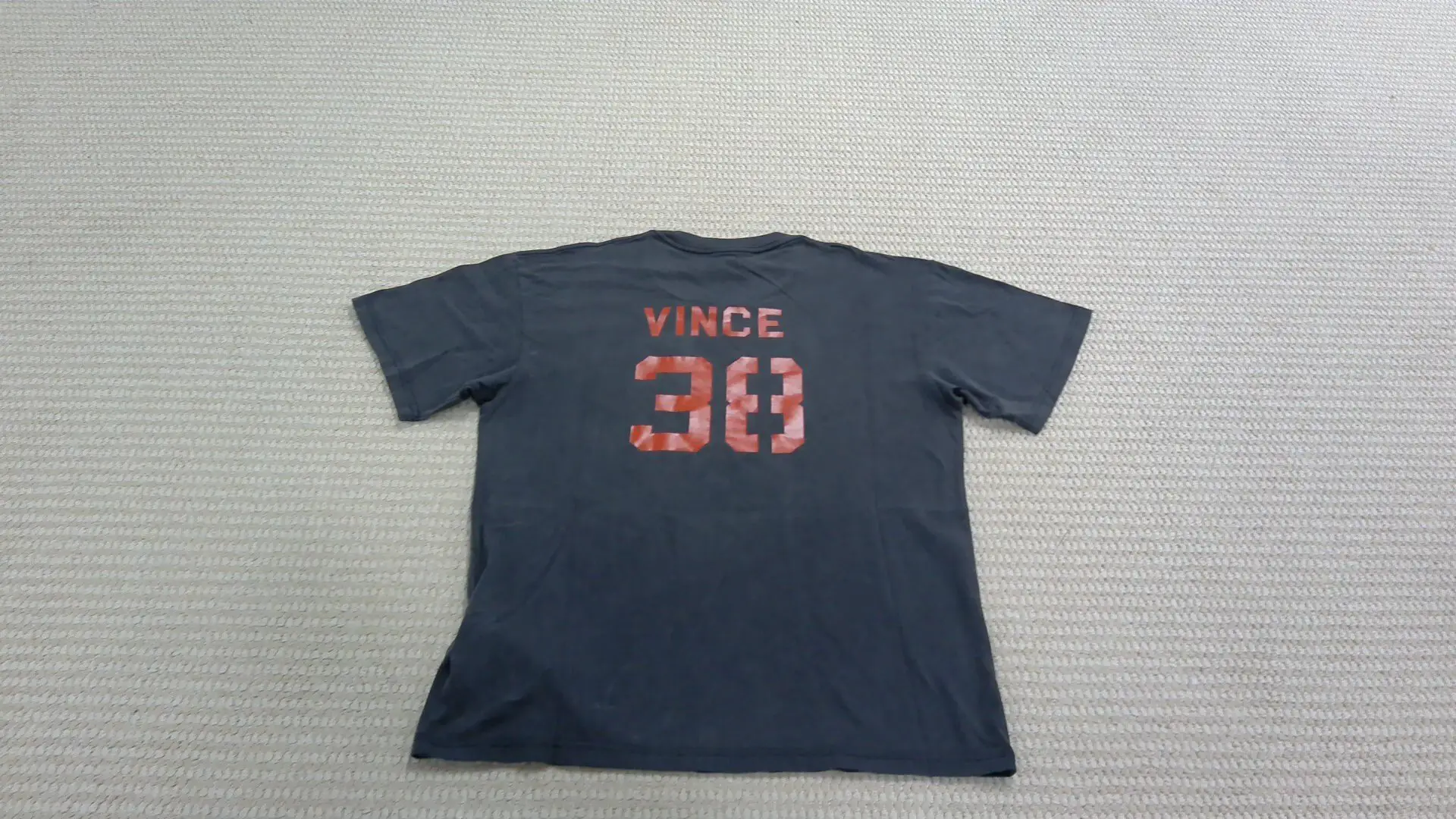 Undercover collaboration, 2006ss T-issue portrait wash printed short sleeved shirt, one off Tee