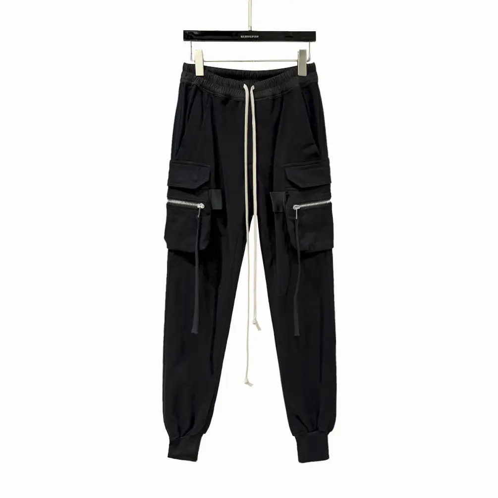 SUBHUMAN men's丨New large pockets drawstring casual pants men's four seasons Harlan pants Slim fashion tide