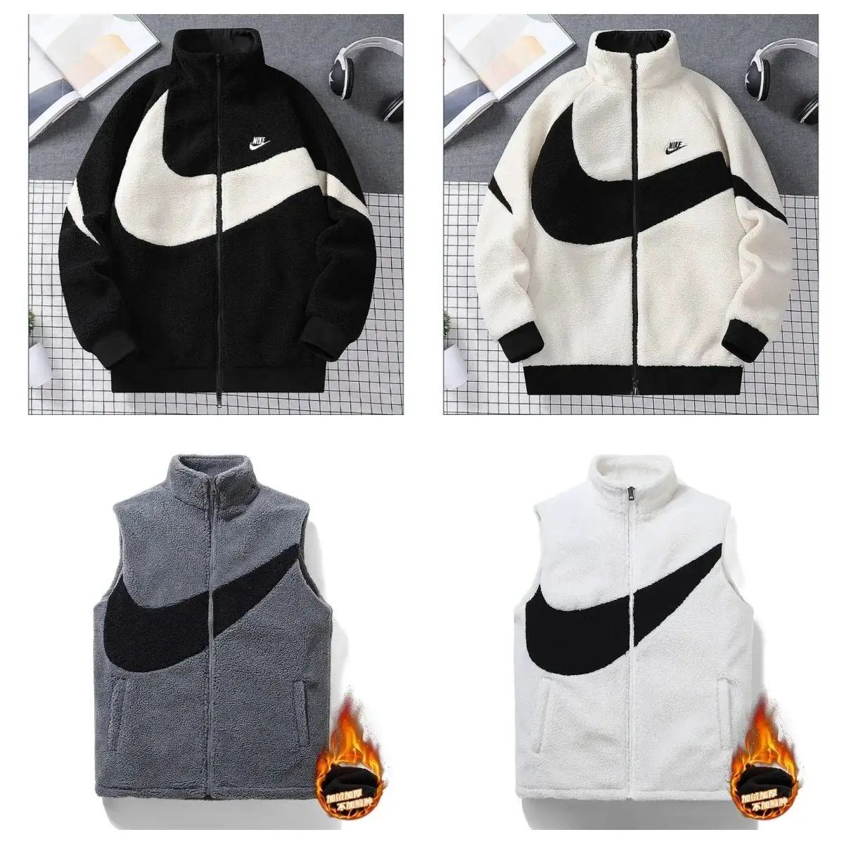 Nike Big Swoosh Fleece Jacket