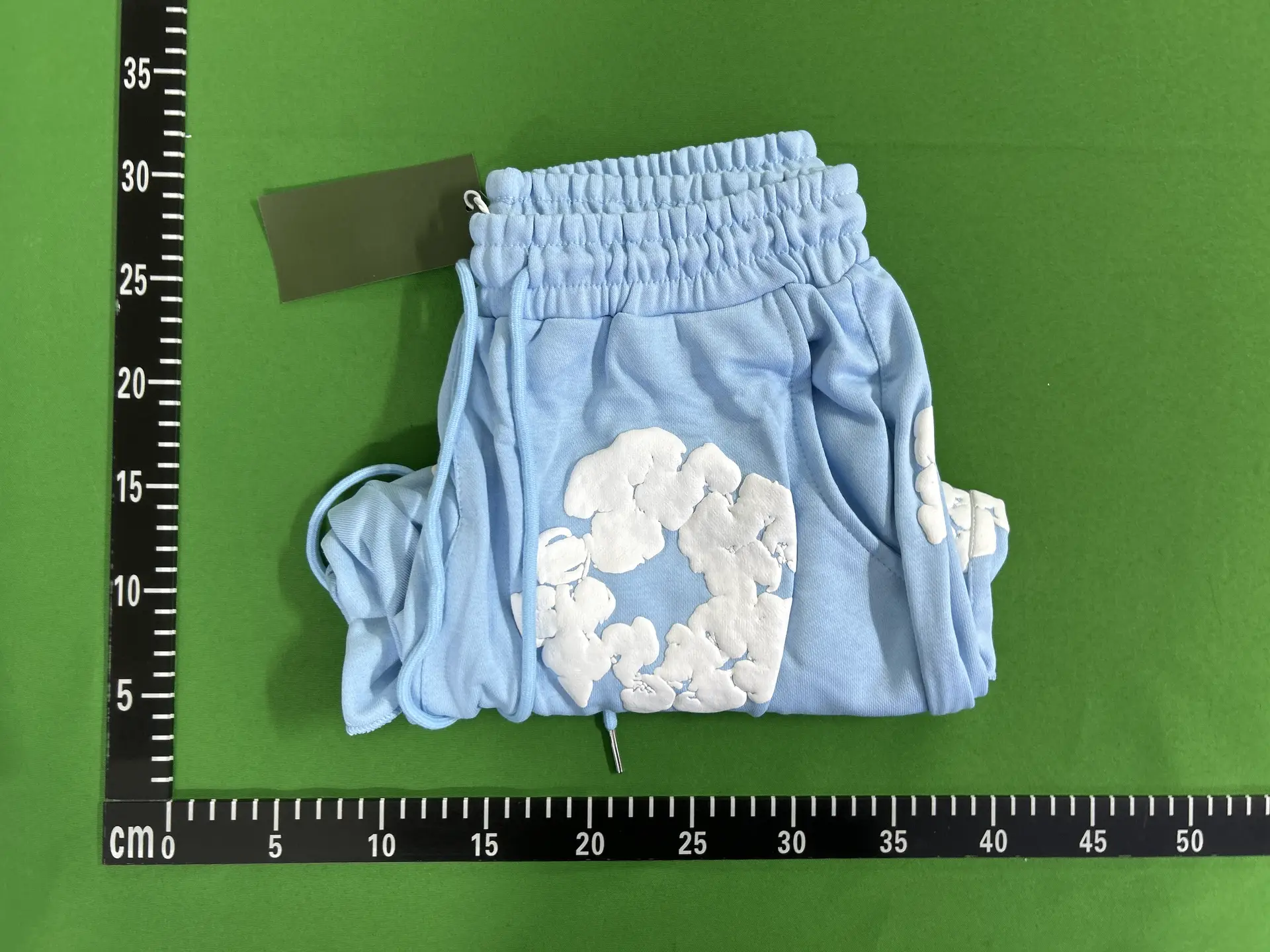 Light Blue Cloud Shorts
