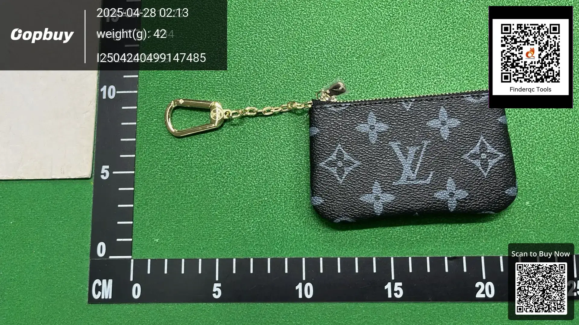 Louis Vuitton Monogram Canvas Zipper Card Holder
