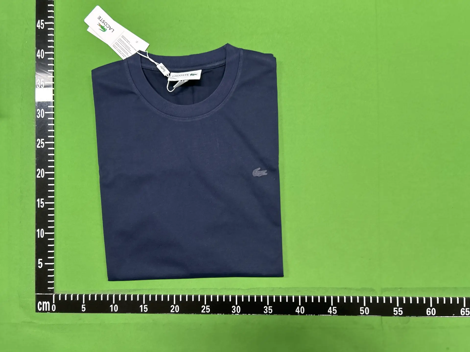Lacoste Navy Blue Short-Sleeve Shirt