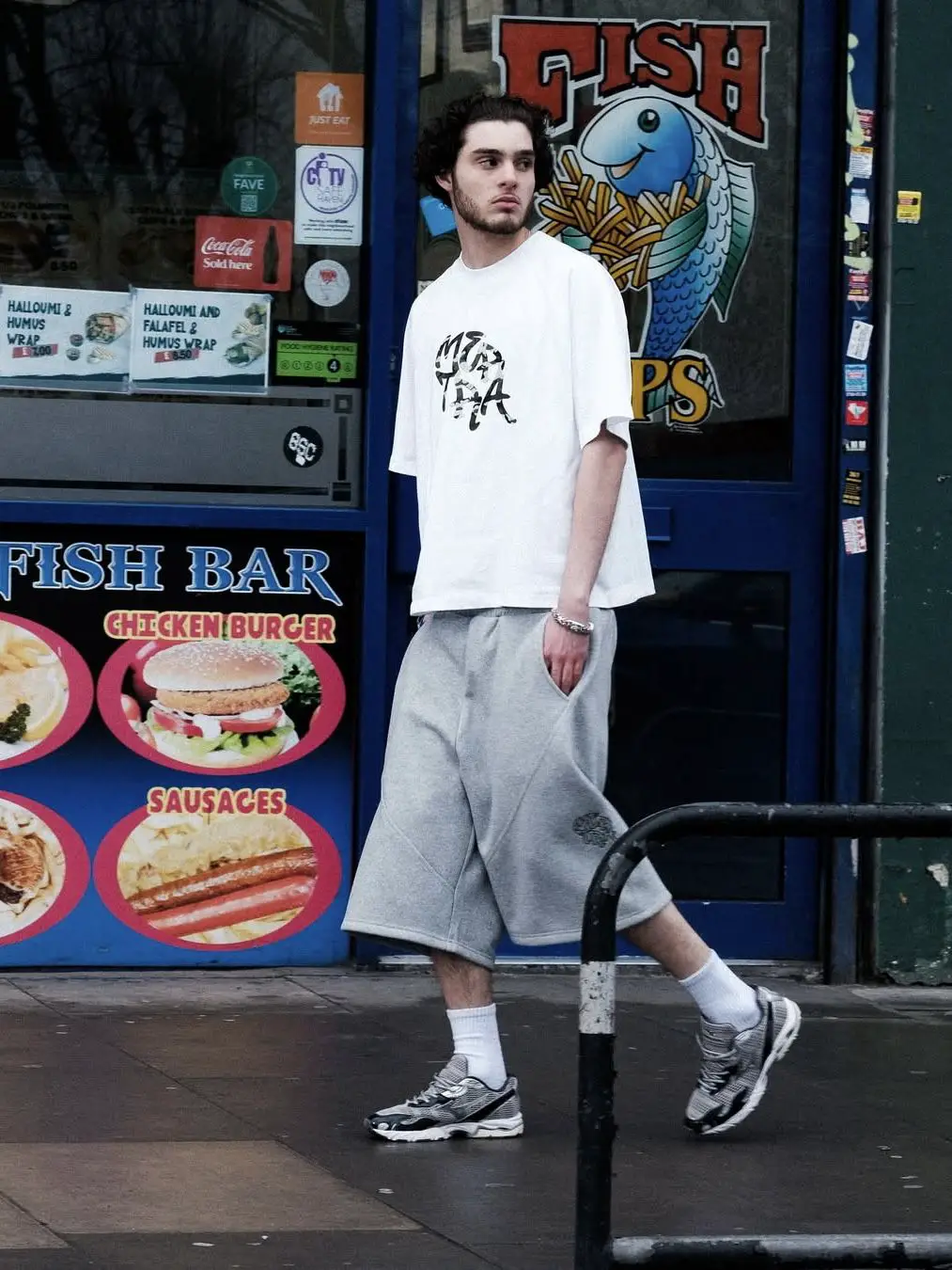 High-quality cross-border niche tide brand mertra heavyweight short-sleeved t-shirt men and women Special Sanskrit letters loose printed TEE