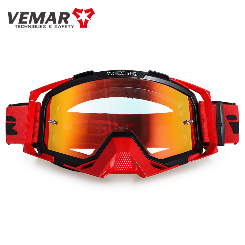 Motorcycle Riding Goggles Wind-proof Sand-proof Men's Off-road Helmet Goggles Dust-proof Wind-proof Goggles Ski Glasses Equipment