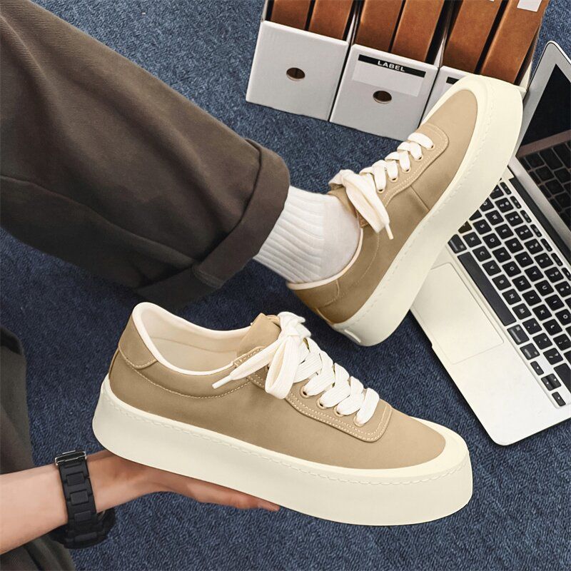 Beijiang Wolf New Dopamine All-match Breathable Fashionable Casual Height-increasing Thick-soled Sneakers Trendy