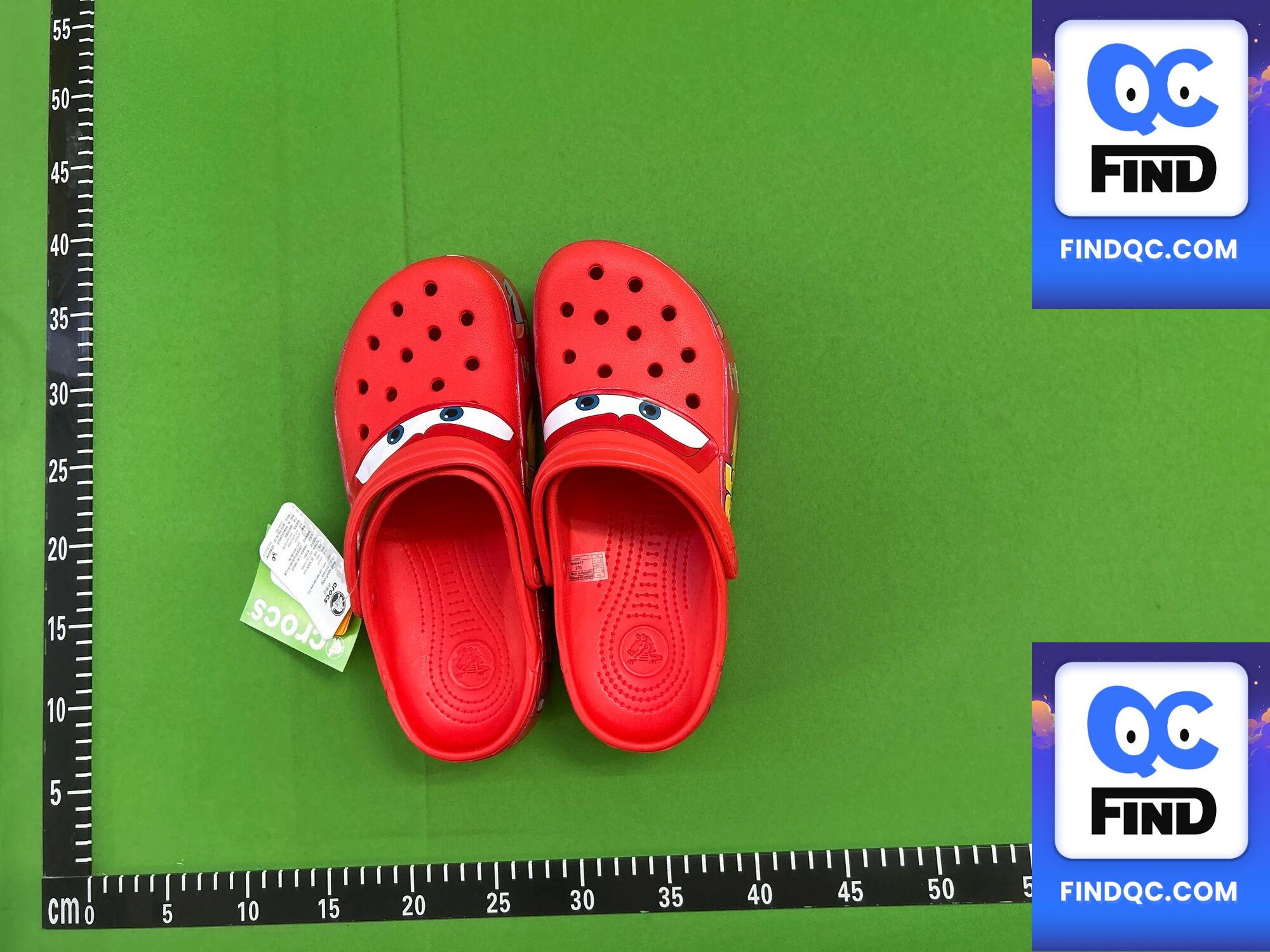 Crocs Lightning McQueen Clogs QC