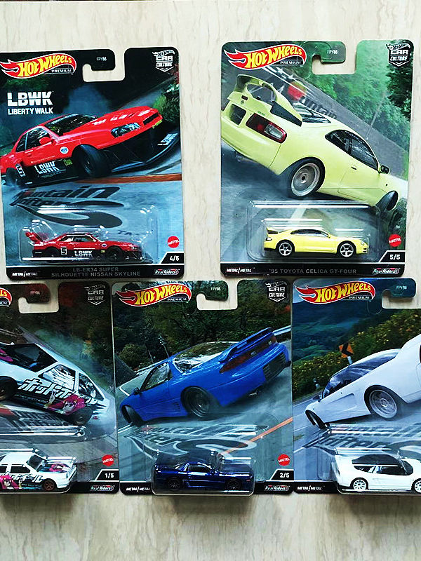 Authentic Hot Wheels Car Culture Fpy86 Mountain Drifting Nissan R34 Silhouette Honda Toy Car Hotwheel Foto QC de TAOBAO na Qualit.ly
