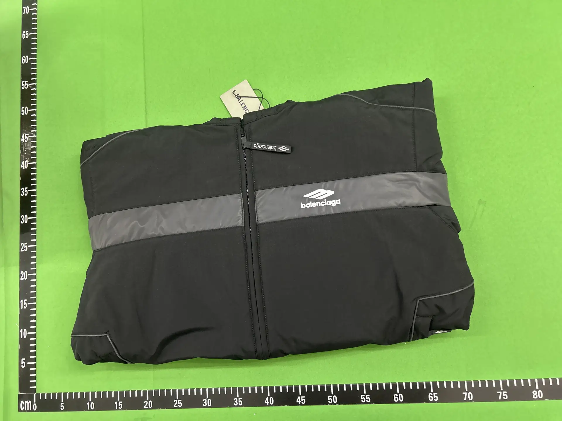 Balenciaga Logo Jacket Black