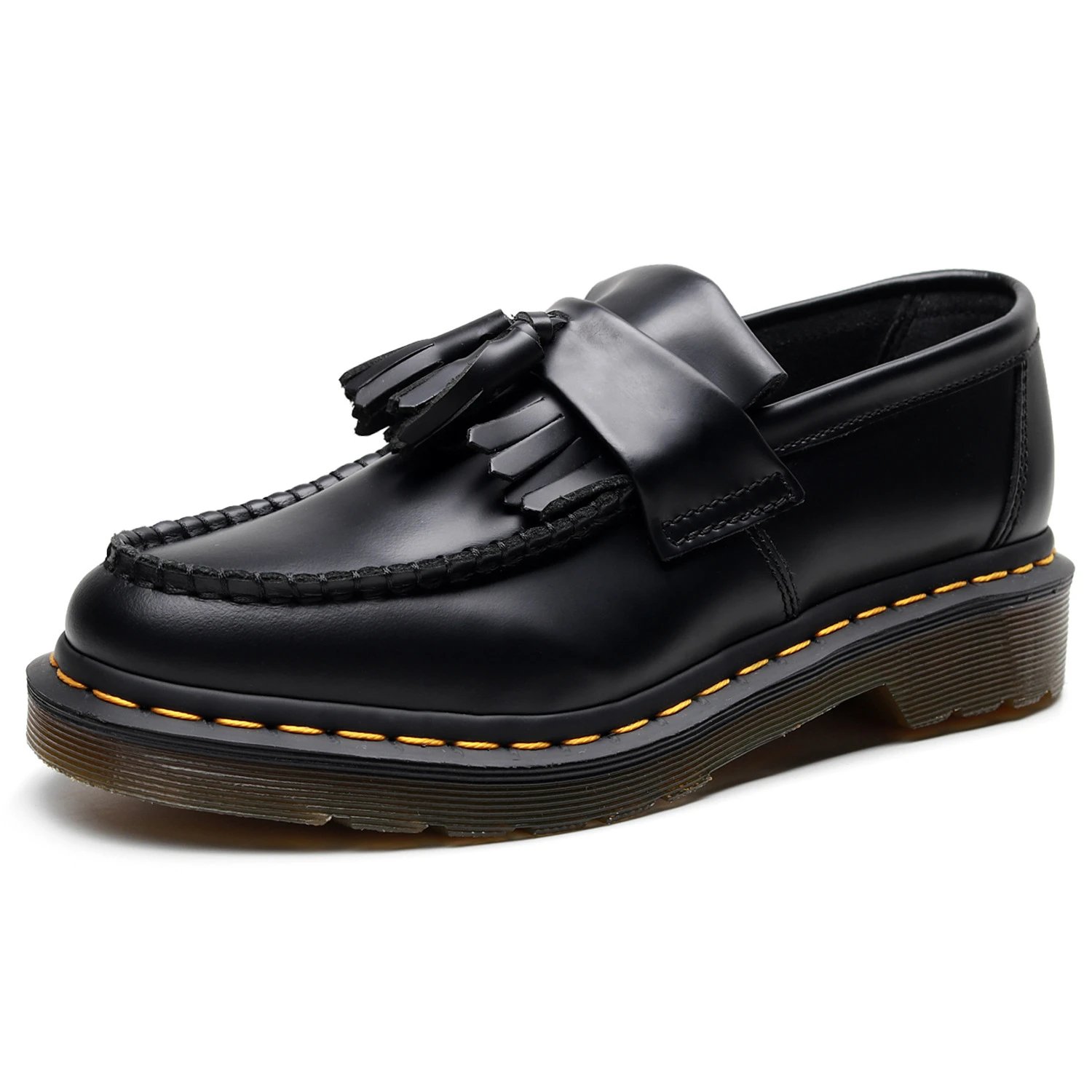 Cross-border hot leather ADRIAN tassel couple's couple's low-cut Martin shoes British style student shoes