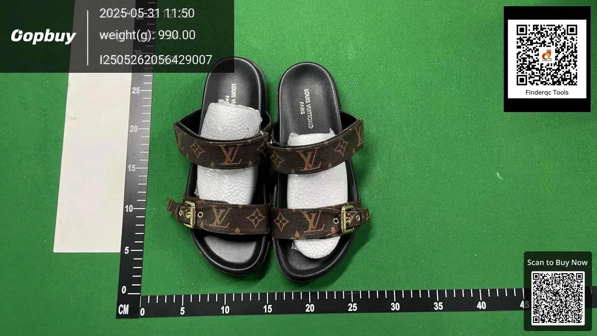 Louis Vuitton Monogram Sandals