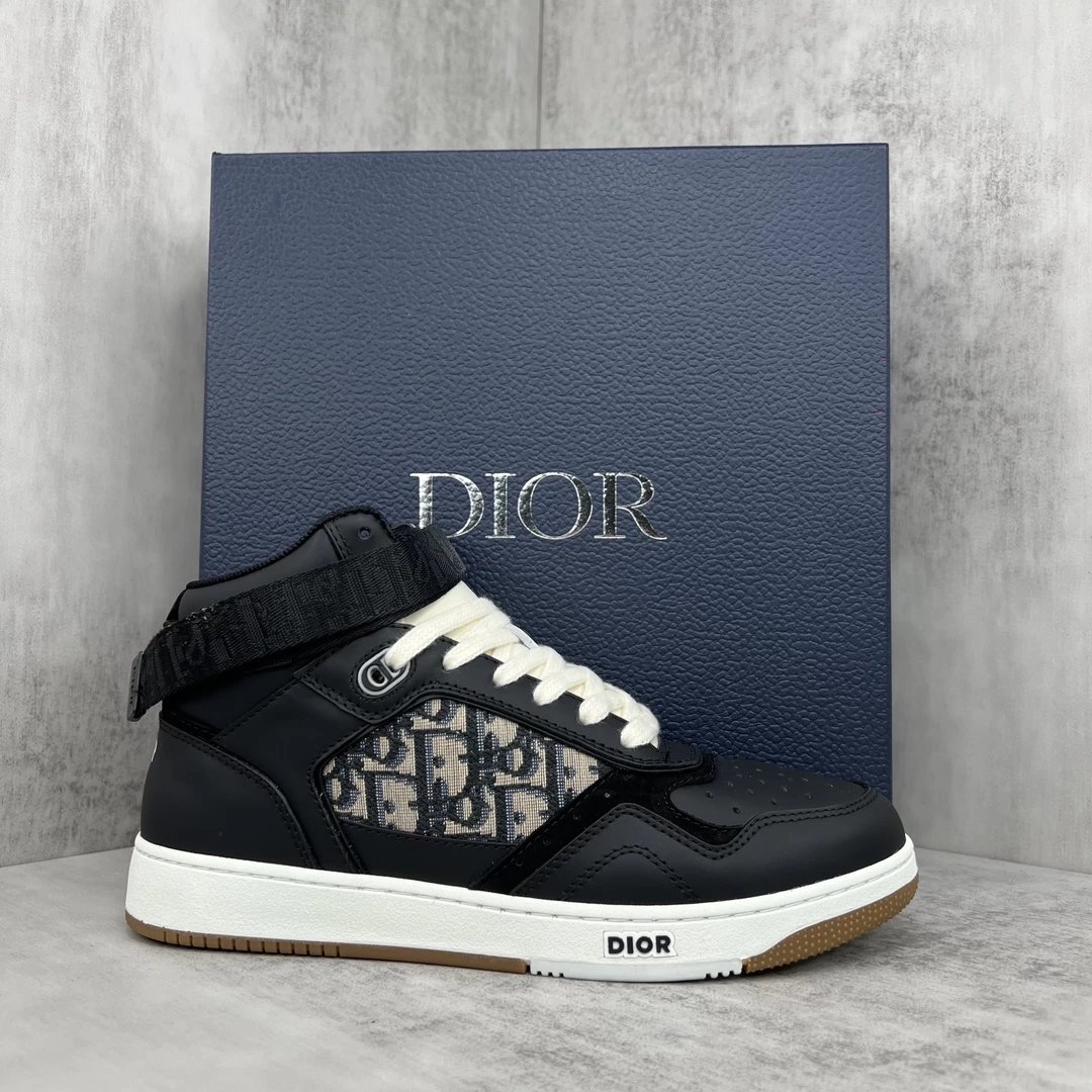 D*ior couple high-top B27 casual sneakers QC-foto van WEIDIAN op Qualit.ly