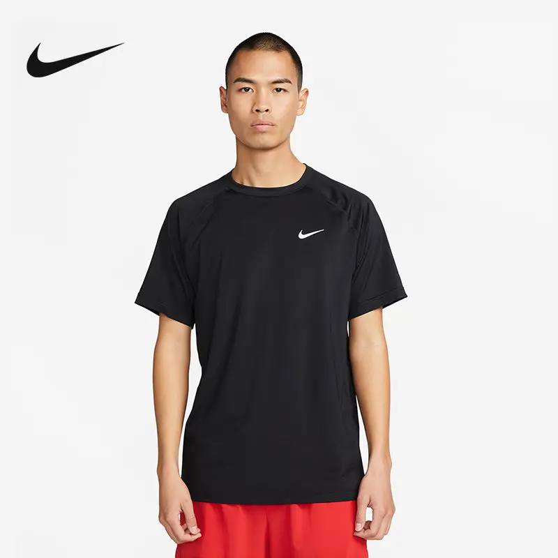Nike Dri-Fit Ready Men's Quick-Drying Short-Sleeved Summer New Breathable Running T-Shirt Dv9816-010