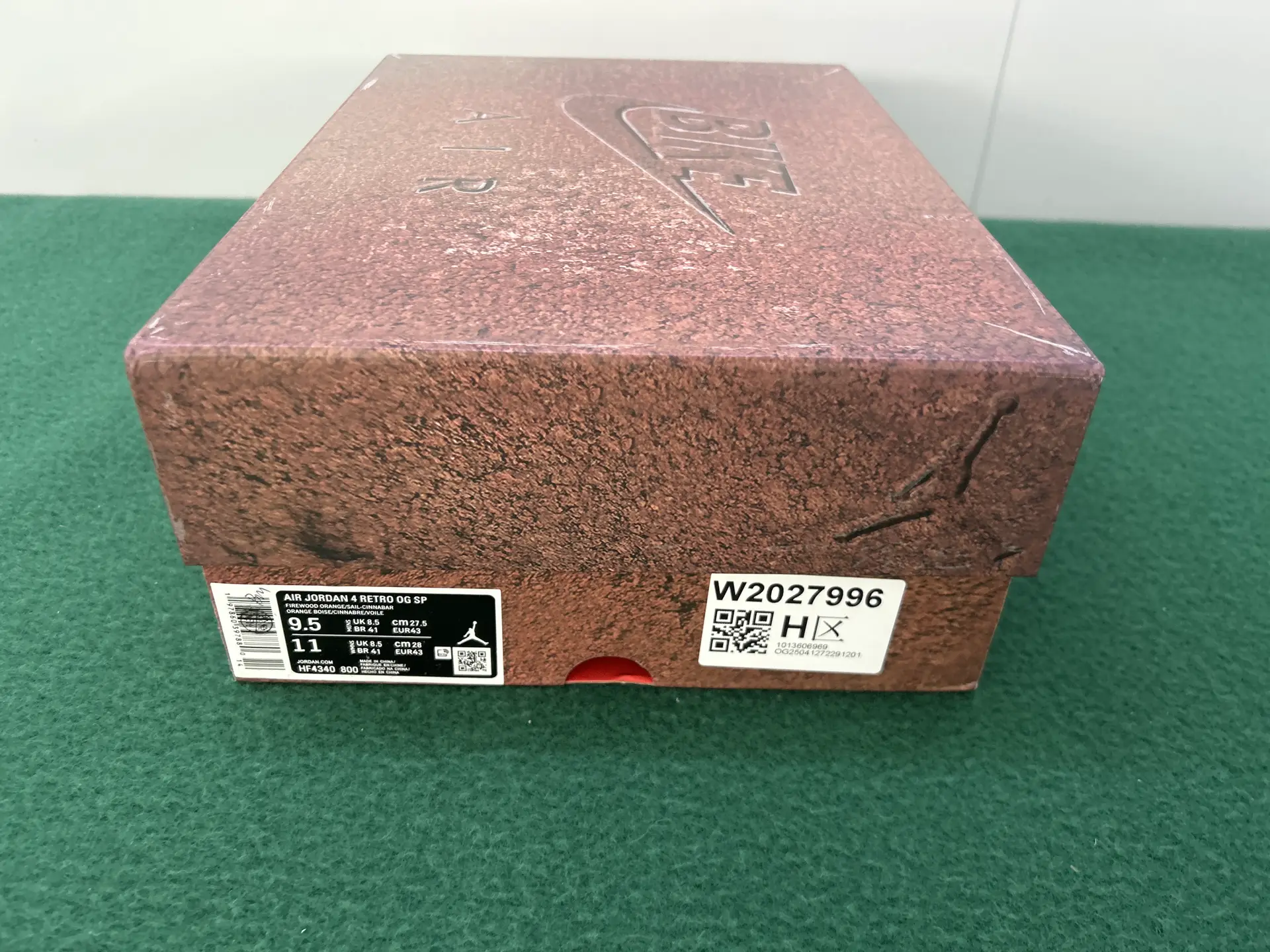 Jordan Air Jordan 4 Retro OG SP Firewood Orange Sail Cinnabar