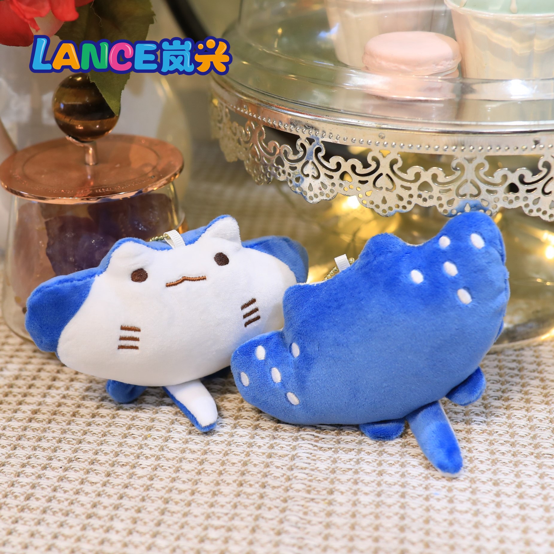 4inch Devil Fish 10cm Little Red Book Doll Machine Doll Stuffed Toy Duoduo Doll Internet Celebrity Spot