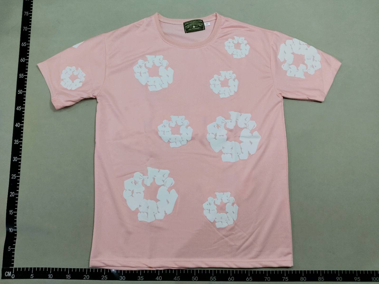 2025 Cross-border New Denim Tears Kapok Short-sleeved T-shirt Shorts suit Trendy Brand in stock T-shirt Shorts QC
