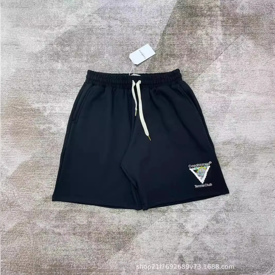 Amiri Casablanca Print Casual Shorts Sweatpants