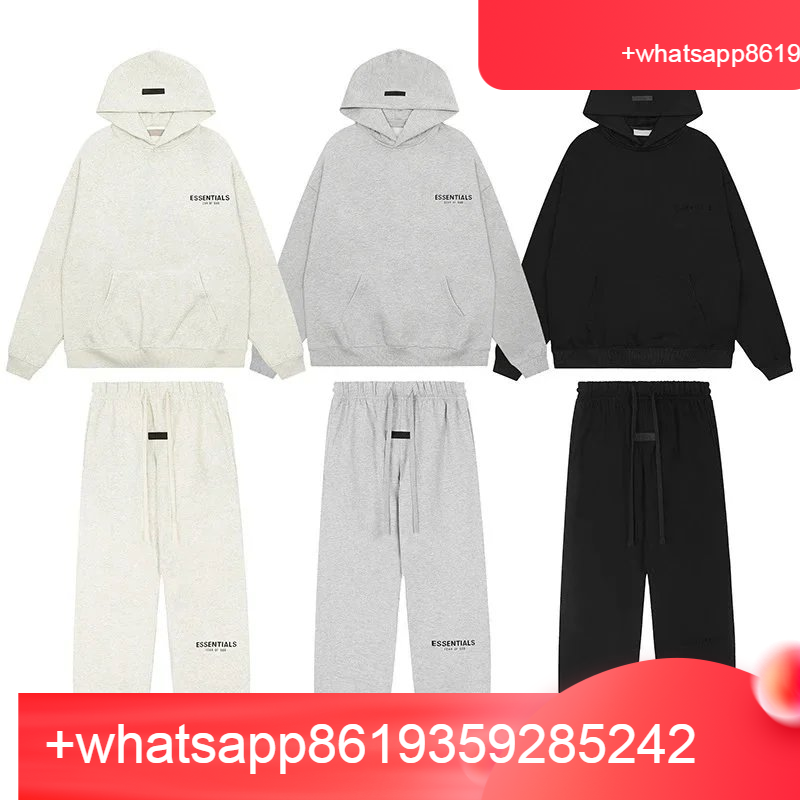 ESSENTIALS Hoodie and Pants Set