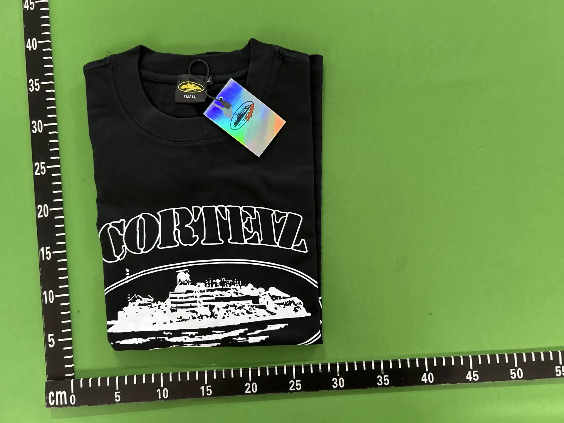 American Corteiz Trendyy Brand Alcatraz Summer New Retro Printed Men's and Women's Trendyy Loose Casual Short-Sleeved T-Shirts