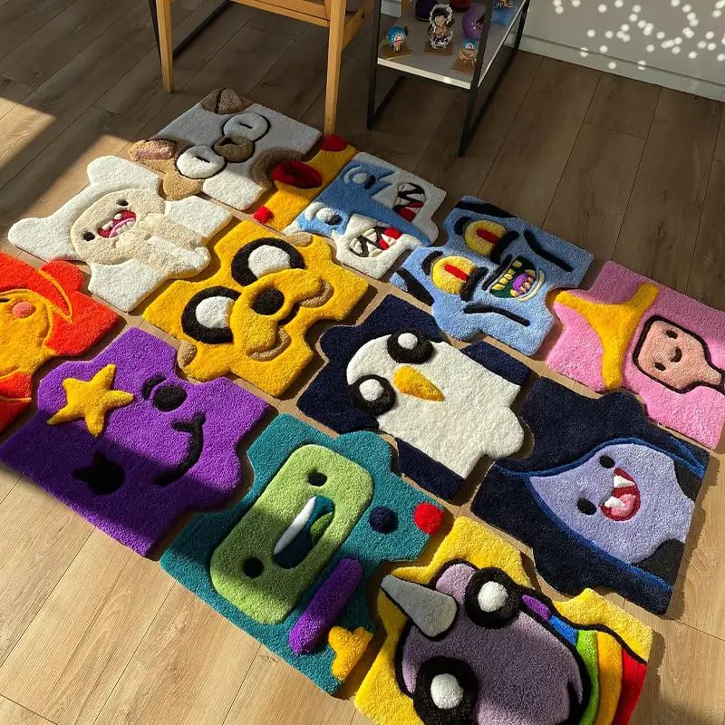 Unwelcome&Mats Adventure Treasure Puzzle DIY Creative Home Carpet Customized Handmade Living Room Gift