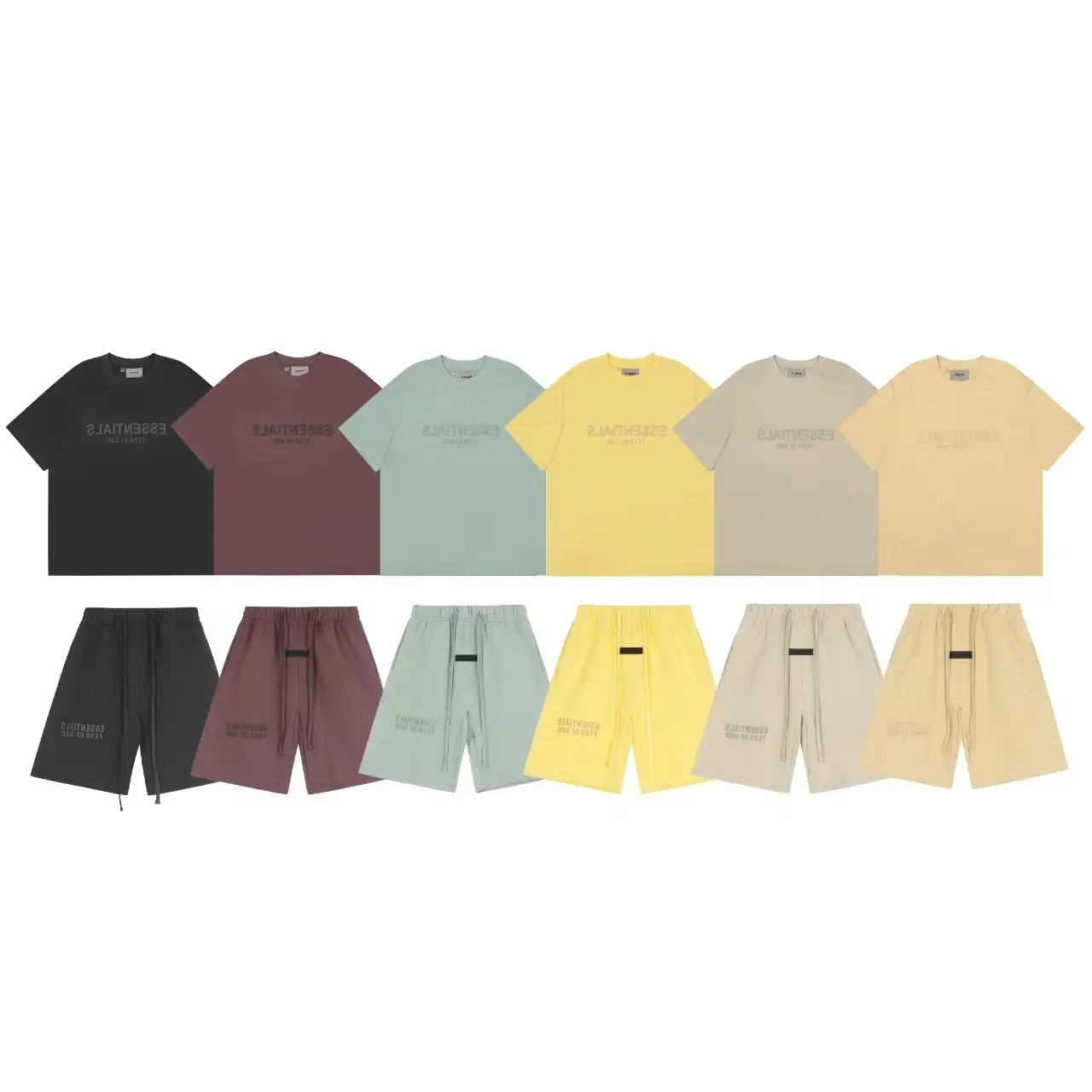 Fog Factory Wholesale Summer Essentials Short-Sleeved T-Shirt Series for Men and Women
