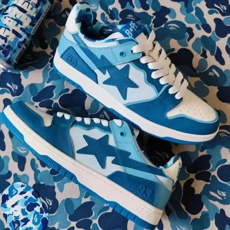 BAPE STA Blue Camo