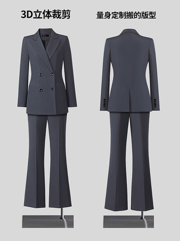 2025 Spring and Spring Autumn New Long-sleeved Small Suit Jacket Women's Micro-pants Professional Fashion Two-piece Suit Commuter