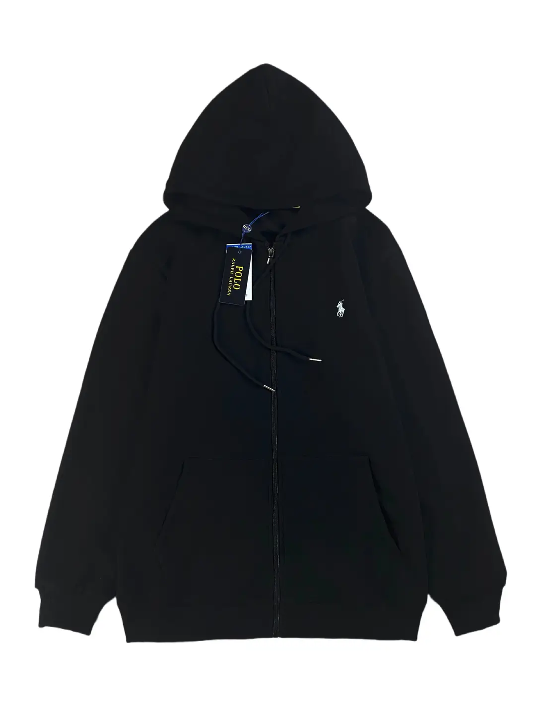 Polo Ralph Lauren Full Zip Hoodie Black