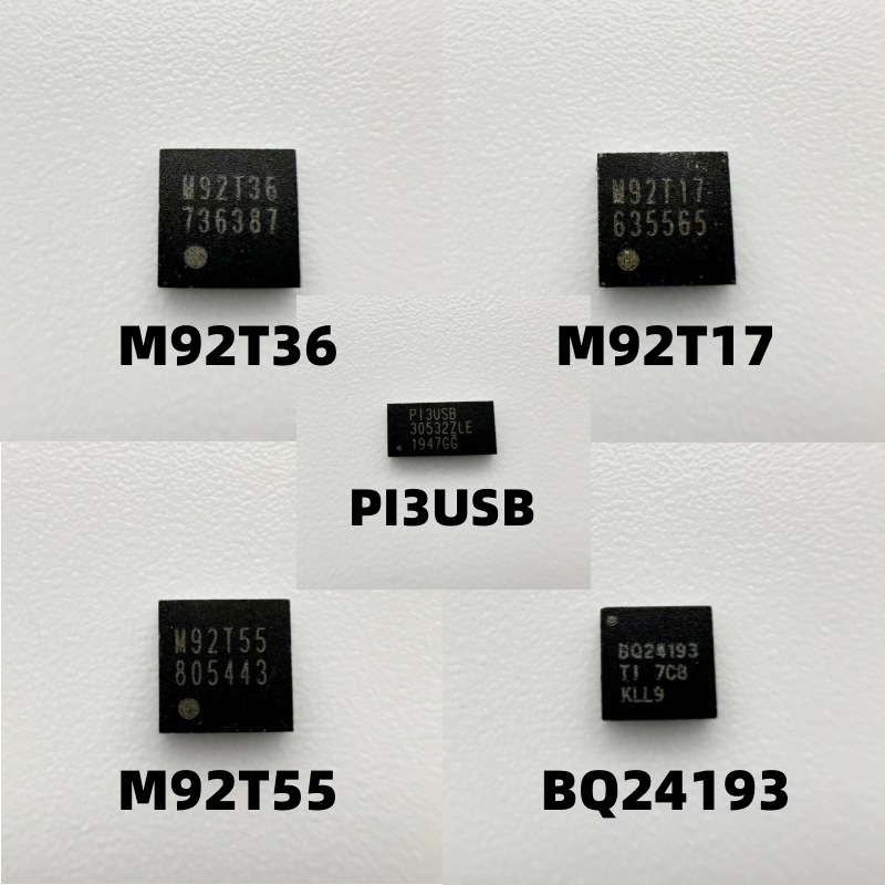 SWITCH host charging management IC M92T36 chip M92T55 T17 PI3USB NS power control