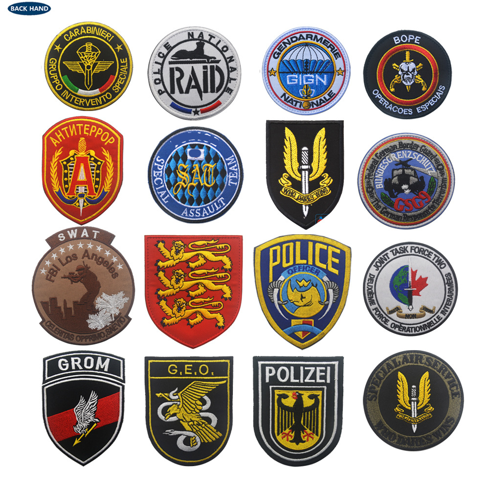 Rainbow Six Siege Soldier Backpack Stamp Army Fan National Special Velcro Armband Tactical Morale Stamp Badge