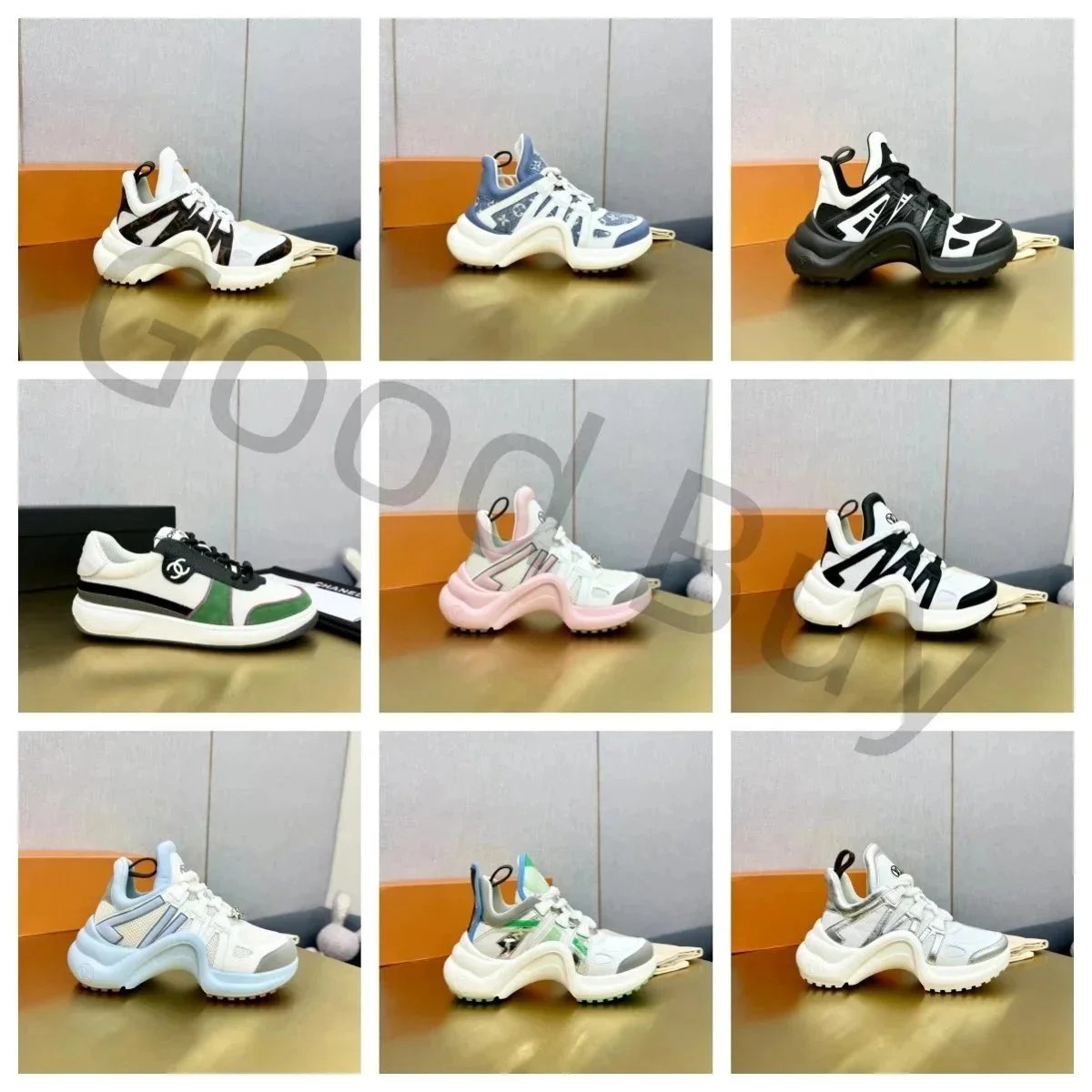 High-end fashion trend shoes