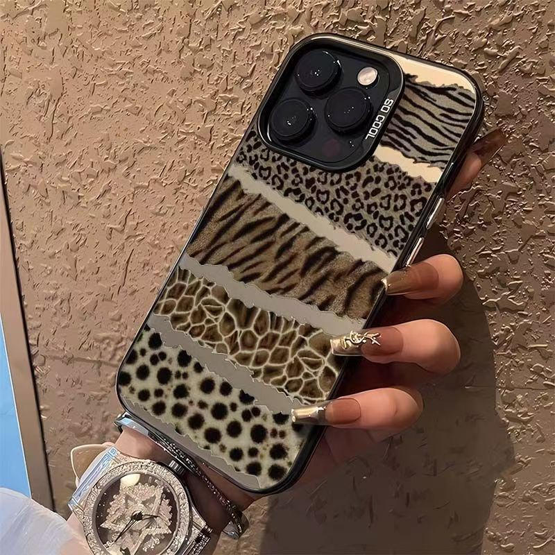 Suitable for Samsung A55 35 A53 34 Mobile Phone Case S24Ultra Various Leopard Print S23Fe/Note20Ultra