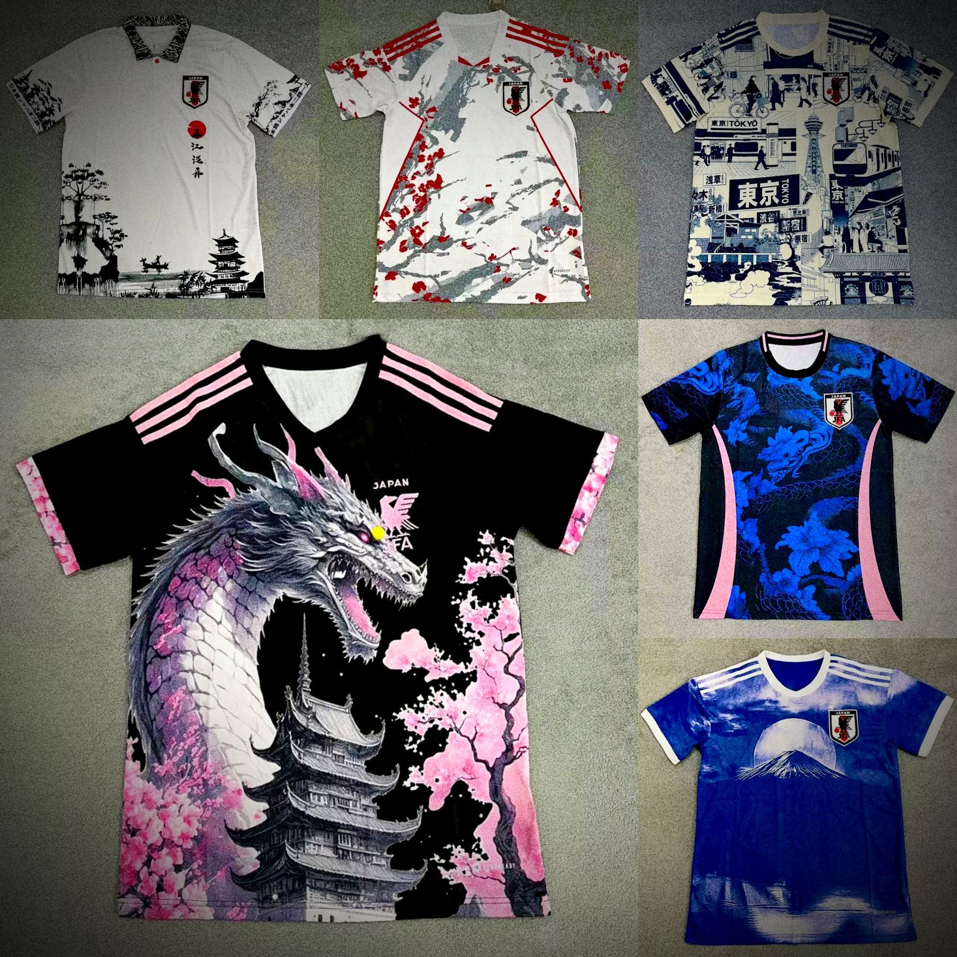 Japan Special Edition Fans Edition Jerseys Multi-Edition Japanese Animation Jerseys