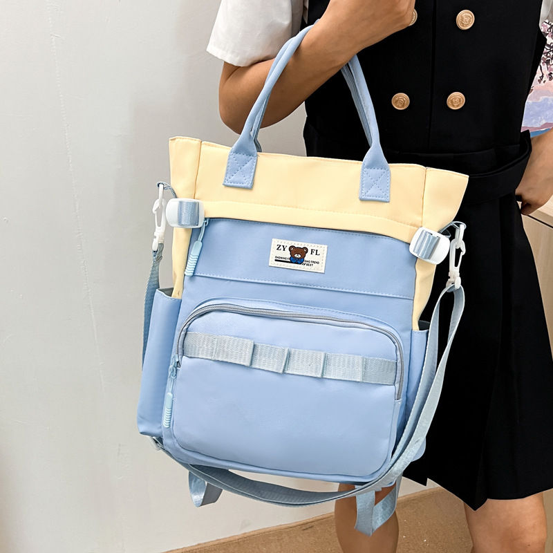 New Stylish and High-End Handbag, Backpack, Large-Capacity School Bag, High-Value Multi-Functional Crossbody Bag