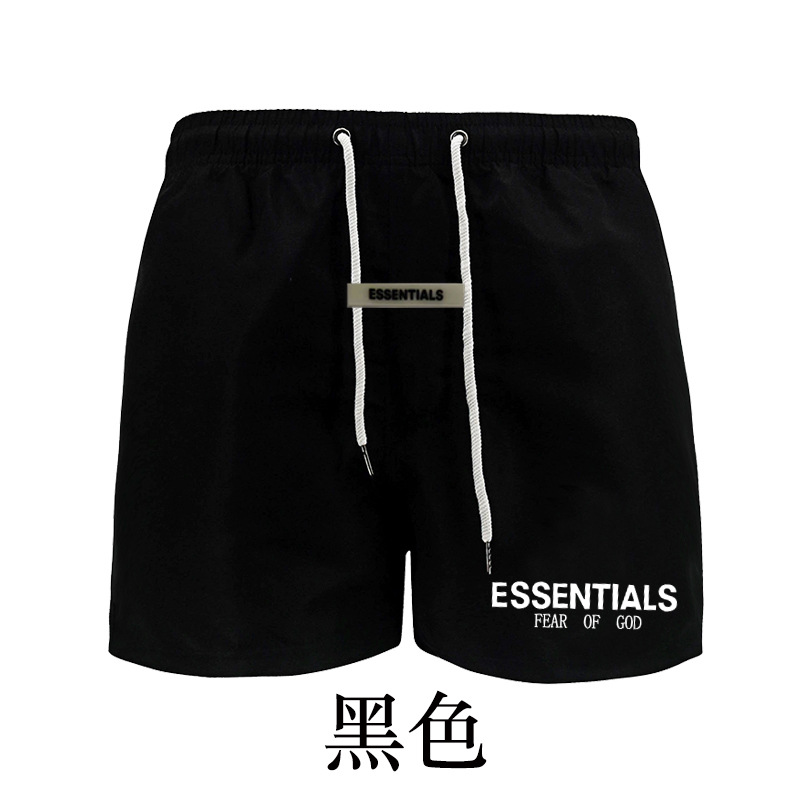 FEAR OF GOD double thread Essentials trendy brand Sports men's beach pants shorts summer surfing pants FOG
