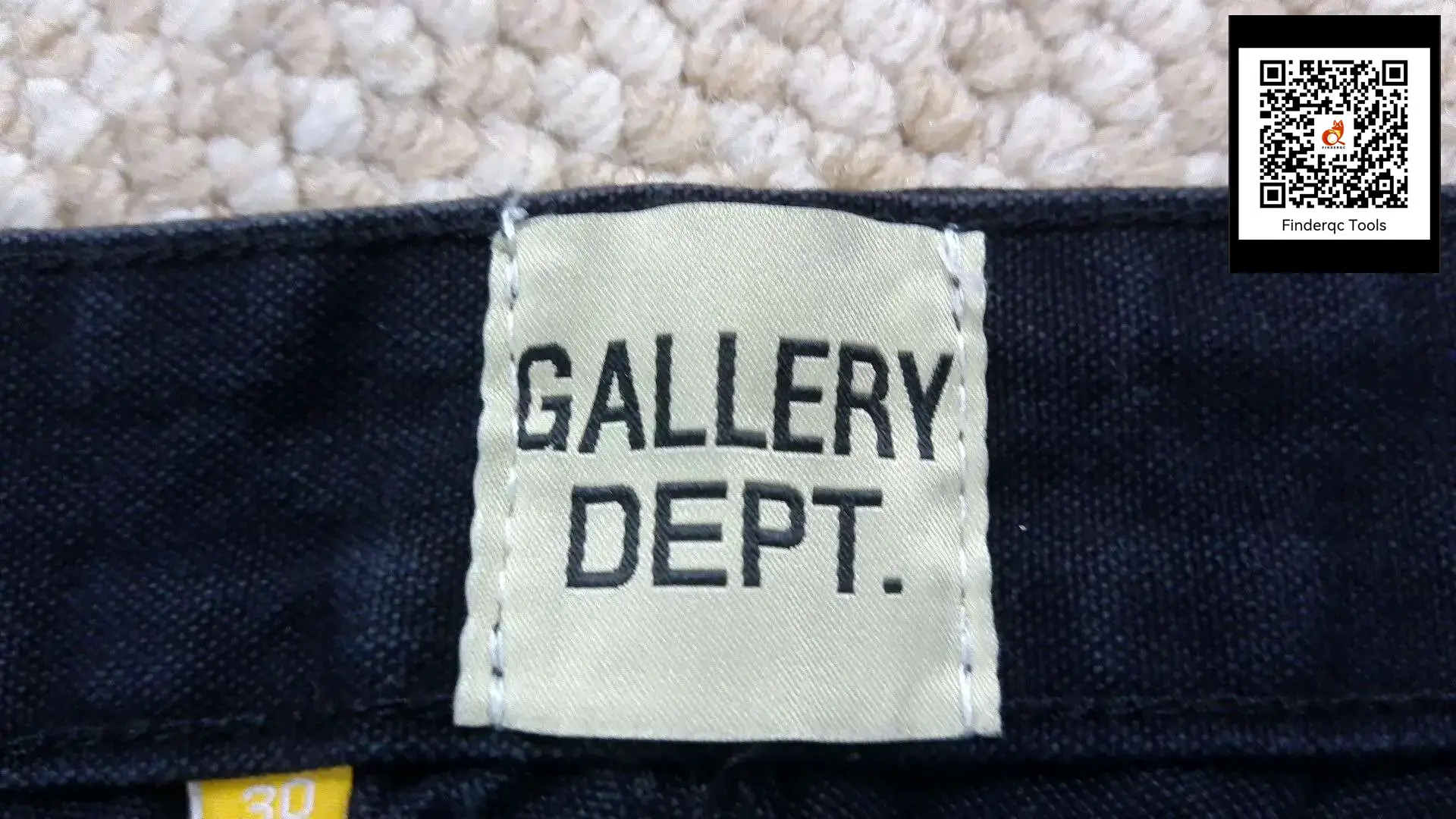 Gallery Dept. Denim Splash Ink Graffiti Jeans