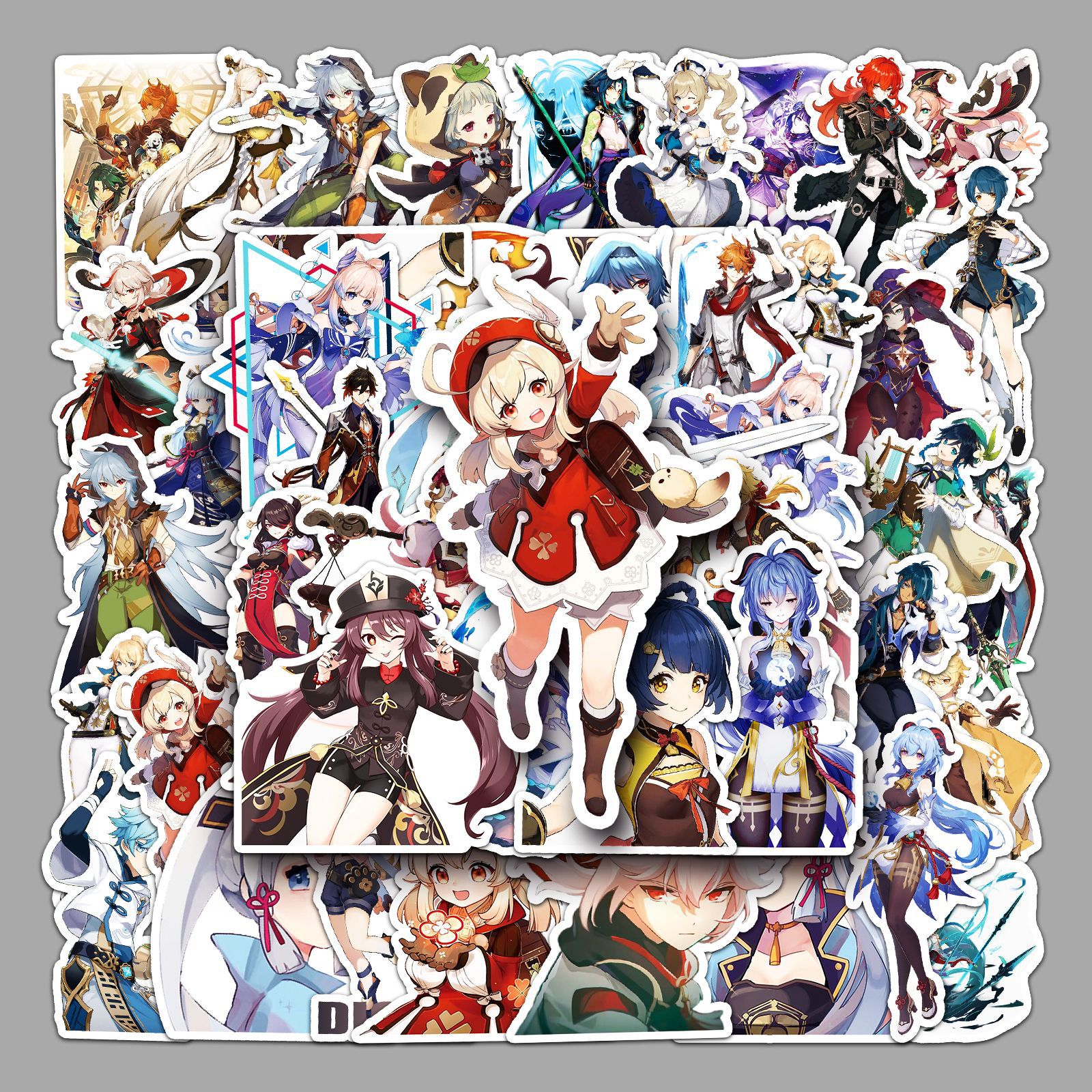 50 Original God Graffiti Personality Cartoon Cross-border Game Hand Account DIY Skateboard Mobile Phone Luggage Sticker Waterproof
