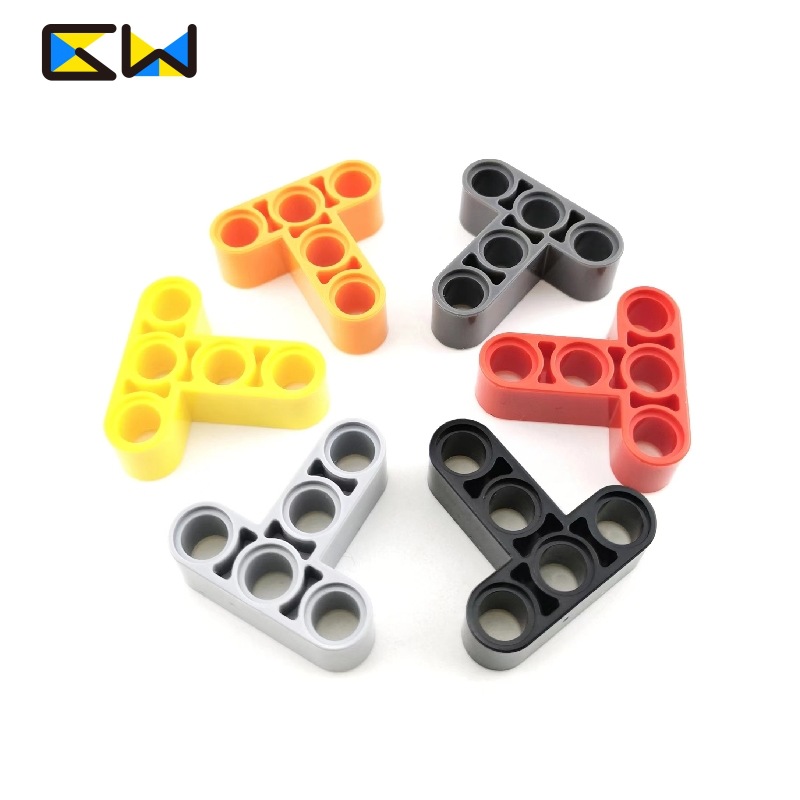Manufacturer compatible with Lego accessories small particle technology parts 60484 Building Blocks Parts 3x 3T hole beam arm