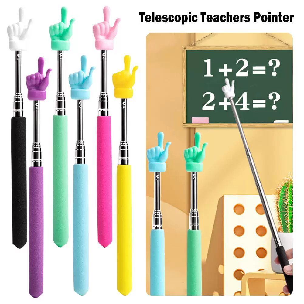 Retractable Teacher Pointer Finger Design StainlessSteel Tel QC-Foto von TAOBAO auf Qualit.ly