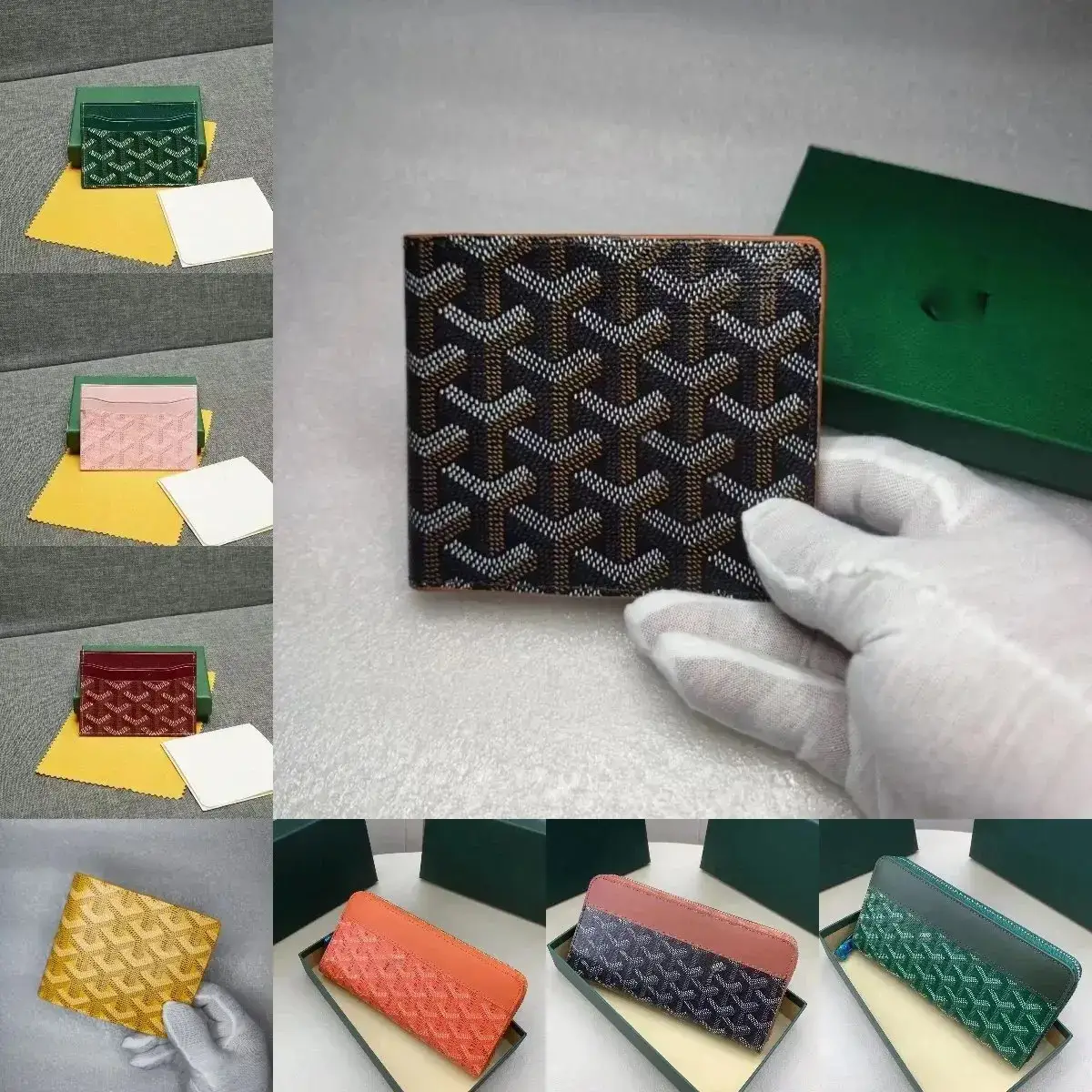 Goyard wallets and cardholders