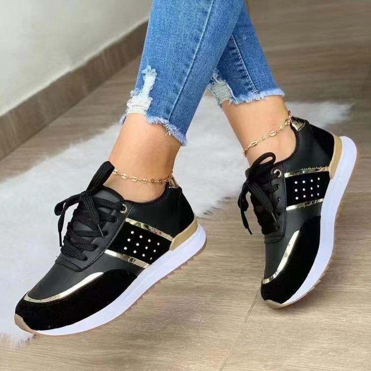 2024 European and American large size sports casual shoes summer new thick-soled casual shoes strap sports women's shoes spot wholesale