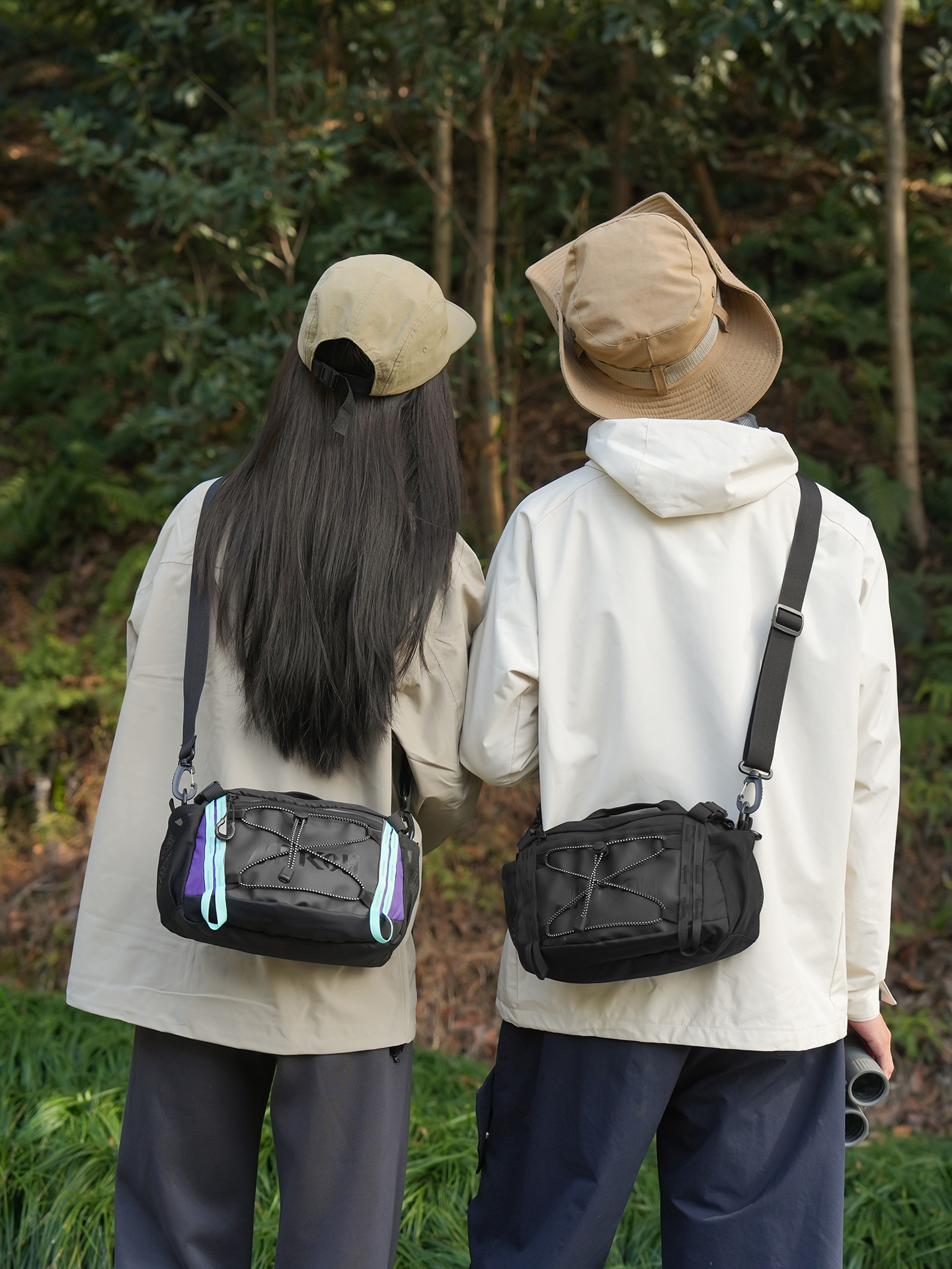 2026 New Korean Style Large-Capacity Shoulder Bag Japanese Harajuku Trendy Ins Unisex Nylon Fashion Men's Crossbody Bag