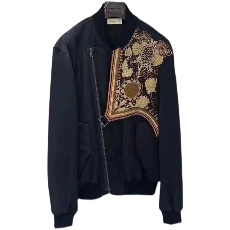 Mrlee Independent Style 15Ss Indian Silk Embroidery Asaprocky Same Style Heavy-Duty Jacket Top