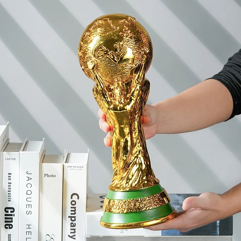 世界杯模型摆件大力神杯奖杯足球球迷纪念装饰品