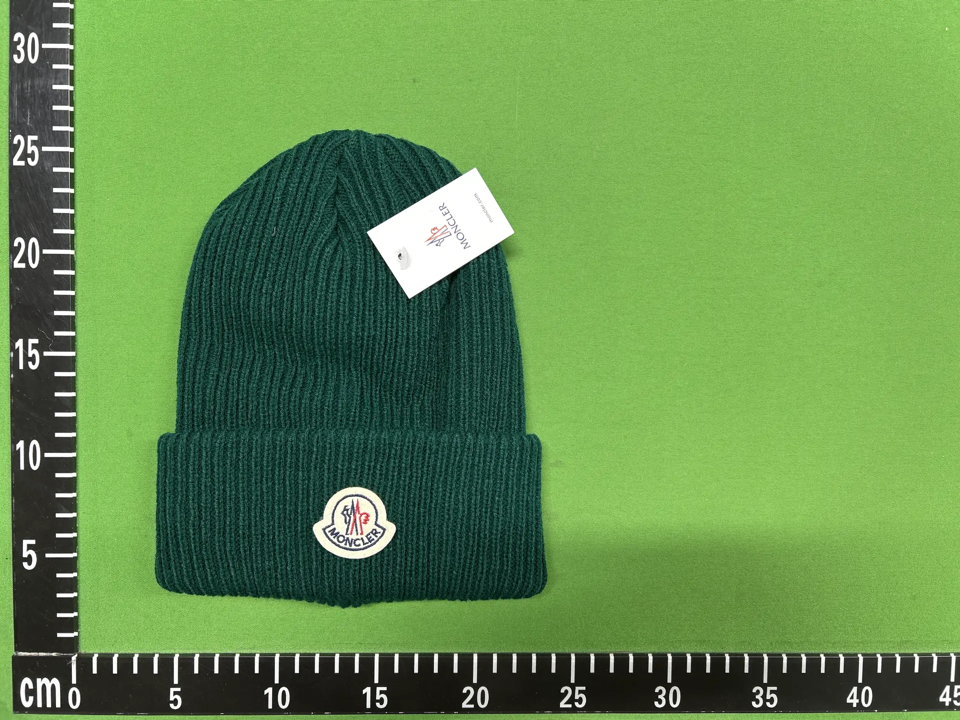 Moncler Green Beanie