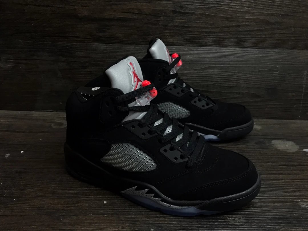 AJ5 乔5 篮球鞋 男女鞋 Air 5 Retro OG “Metallic Black”乔5黑银36-47