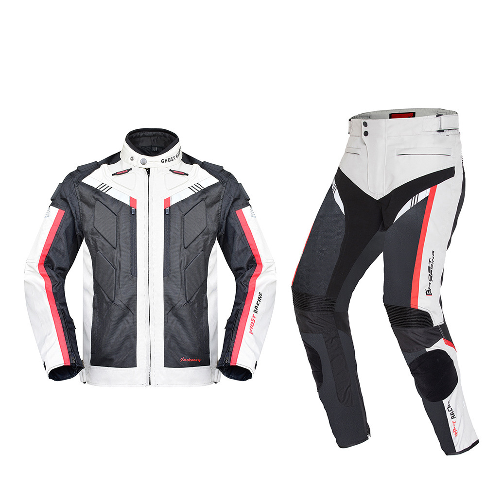 Devil Race Motorcycle Summer Cycling Suit Motorcycle Rider Racing Suit Drop-resistant Water-splashing Split Jacket