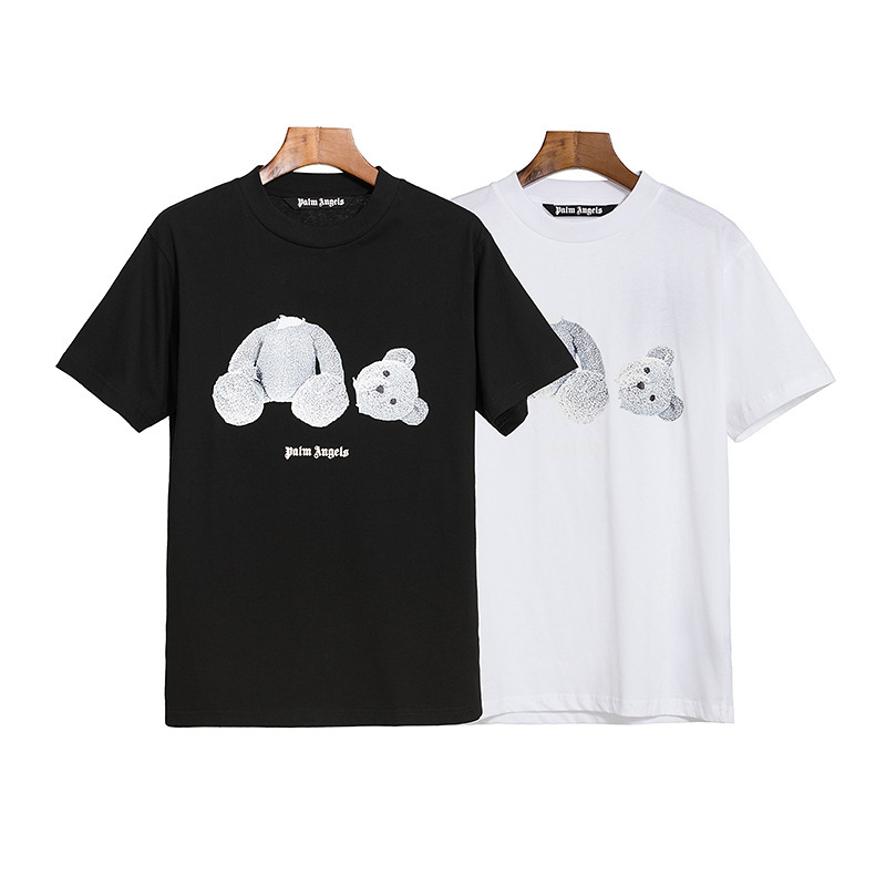 Summer New Men's and Women's Trbottomyy Round Neck Short-Sleeved Trbottomy Brand Fashion T-Shirts Men's Bottoming Shirts Tops Men's and Women's Dropshipping t