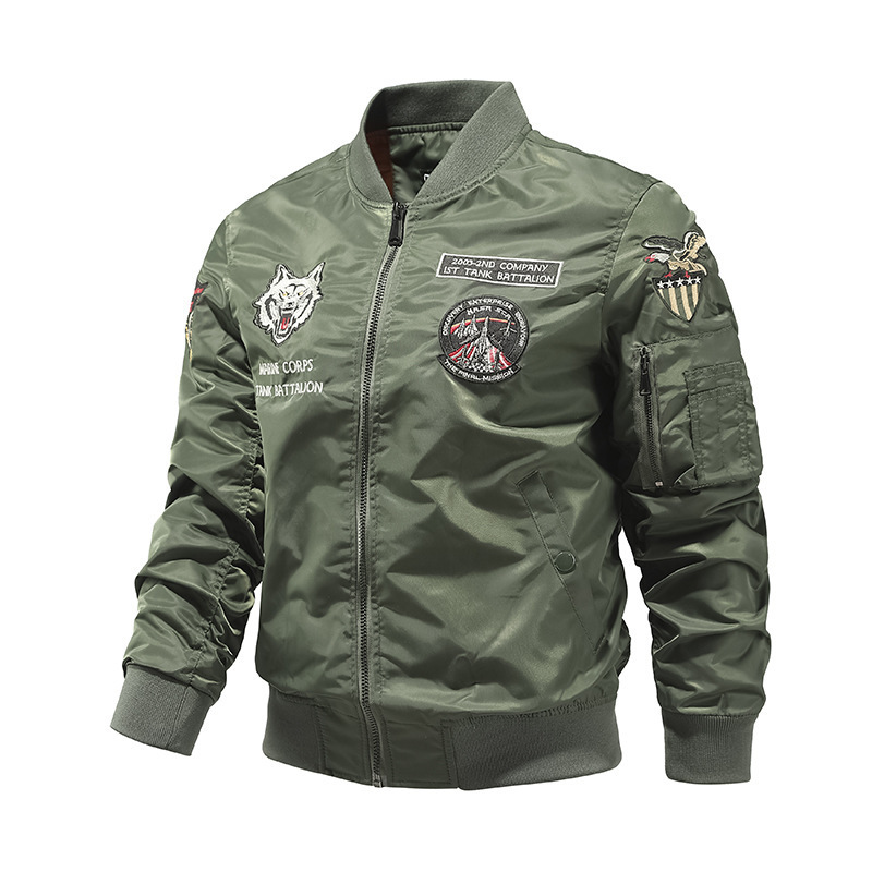 2226 cross-border flight jacket supply Spring and Autumn MA1 pilot jacket baseball uniform plus size air force jacket