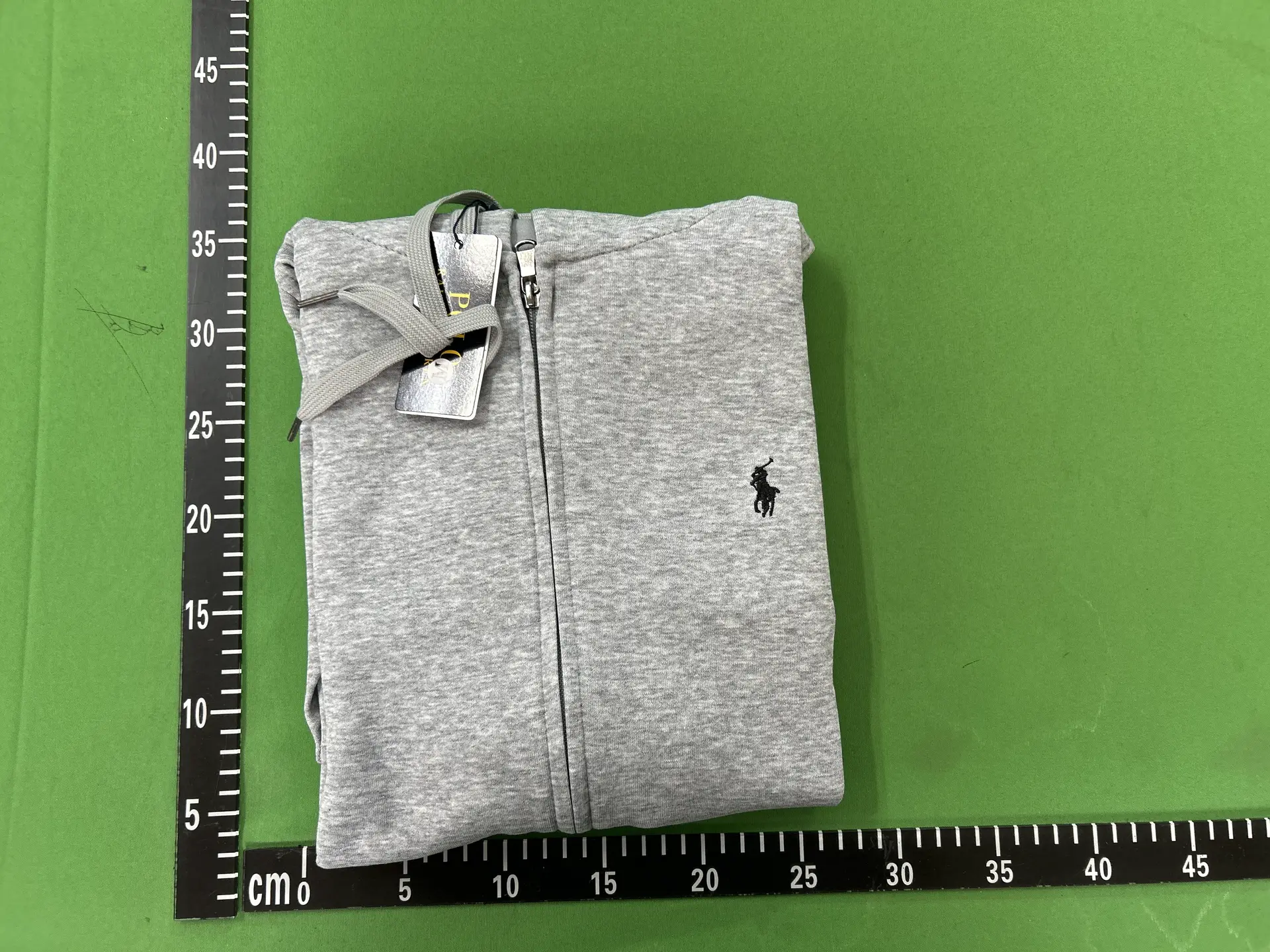 Polo Ralph Lauren Full Zip Hoodie Grey